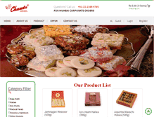 Tablet Screenshot of chanduhalwai.com